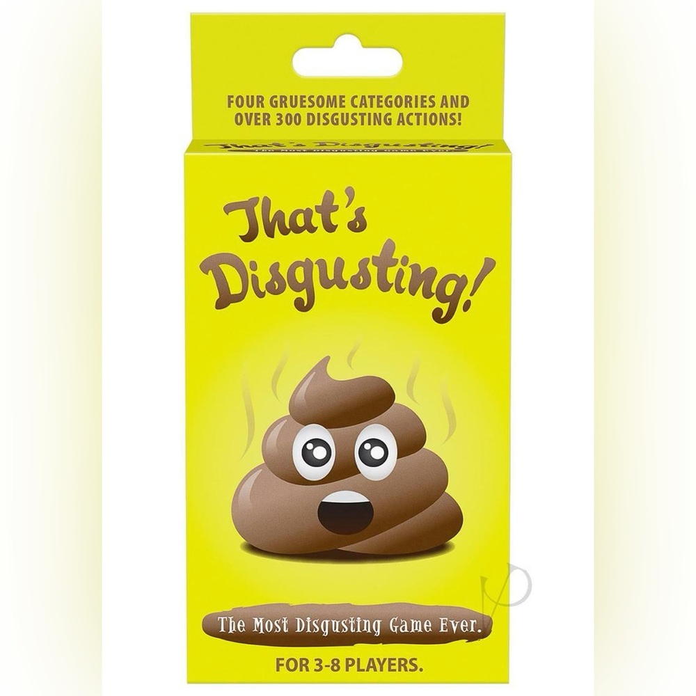 That’s Disgusting Humour Card Game 3-8 Players 320 Actions by Kheper BNIB
